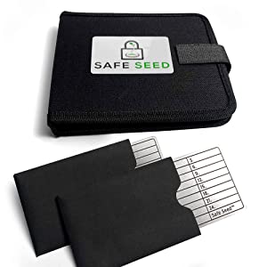 Metal Wallet 12-25 Word Recovery Passphrase Backup Complete Stamp Kit –  Safe Seed