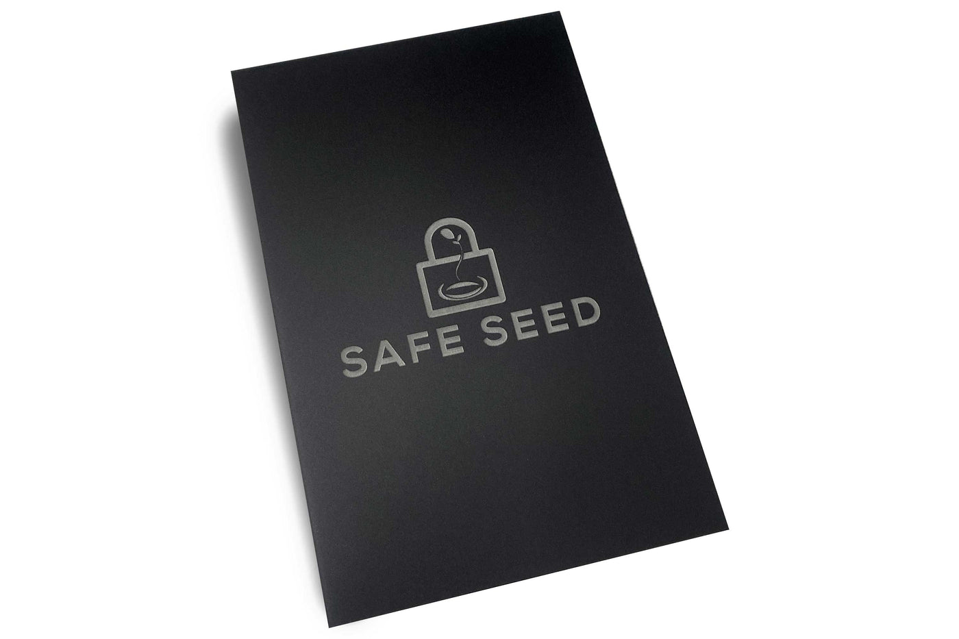 Safe Seed Crypto Recovery Passphrase Metal Book Copper Edition W/ Stamp Kit & Case